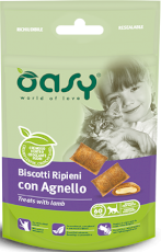 OASY Cat Treats with Lamb dla kota Ciasteczka z Jagnięciną 60g