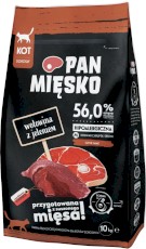 PAN MIĘSKO Wołowina z Jeleniem dla kota M 10kg