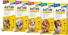 Elanco ADTAB Dog Tabletka na pchły kleszcze dla psa 1,3-2,5kg