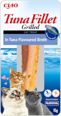 INABA Cat Tuna Fillet in Shrimp Tuńczyk w Krewetkach 15g