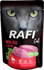 DOLINA NOTECI RAFI Cat Adult Cielęcina bez zbóż 100g