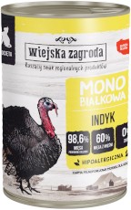 WIEJSKA ZAGRODA Kocięta Monobiałkowa Indyk 400g