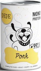 PAKA ZWIERZAKA PEPE Mono Protein Pork Wieprzowina 400g