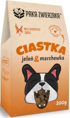 PAKA ZWIERZAKA Ciastka Jeleń z Marchewką 200g