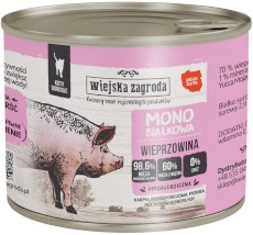 WIEJSKA ZAGRODA Kot Monobiałkowa Wieprzowina 200g