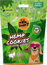MR.BANDIT Hemp Cookies Turkey Indyk z Konopią 75g