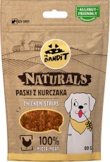 MR.BANDIT Naturals Strips Chicken Paski z Kurczaka 80g