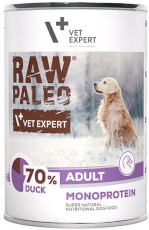 Vet Expert RAW PALEO Adult Monoprotein Kaczka 400g