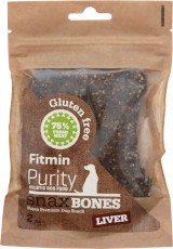 FITMIN Purity Snax Bones Liver Wątróbka Kości 2szt.