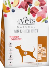4VETS Natural WEIGHT REDUCTION suszona dla psa 1kg