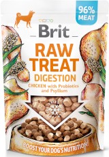BRIT Dog Raw Treat DIGESTION Kurczak Psyllium 40g