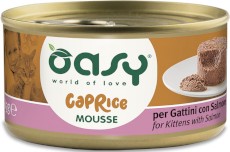 OASY Cat Caprice Mousse for Kittens Mus Kurczak dla kociąt 85g