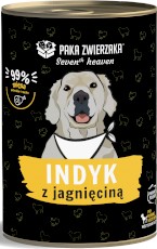 PAKA ZWIERZAKA Seventh Heaven Indyk Jagnięcina 400g