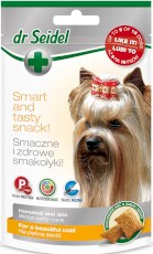 DR SEIDEL Smart Tasty Snack Na Piękną sierść dla psa 90g
