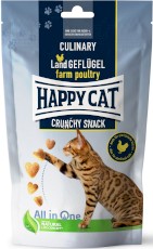 HAPPY CAT Crunchy Snack Farm Poultry Drób Marchew 70g