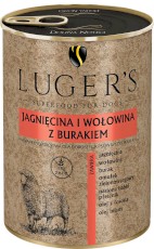 Dolina Noteci LUGER'S Jagnięcina i Wołowina z Burakiem 400g