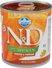 FARMINA ND DOG PUMPKIN Venison Jeleń Dynia 285g