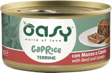 OASY Cat Caprice Terrine Kurczak z Warzywami dla kota 85g