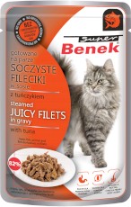 SUPER BENEK Soczyste Filiecki w sosie z Tuńczykiem 85g