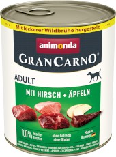 ANIMONDA Grancarno ADULT Jeleń Jabłko 800g