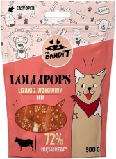 MR.BANDIT Lollipops Beef Lizaki z Wołowiny 500g