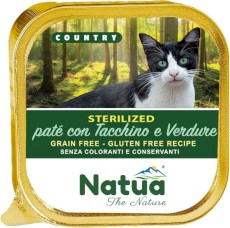NATUA Country Sterilized Turkey Vegetables Indyk z Warzywami Pasztet 100g