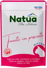 NATUA The Nature Kitten Tuńczyk Szynka Saszetka 70g