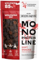WIEJSKA ZAGRODA Monoproteinowe Miękkie Paski Wołowina 100g