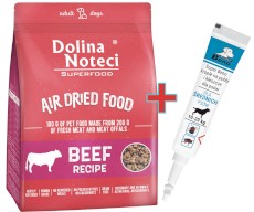 DOLINA NOTECI SUPERFOOD Danie z Wołowiny 1kg + Krople na KLESZCZE GRATIS !!