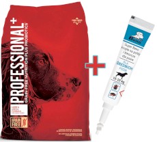 PROFESSIONAL+ Jagnięcina Soczewica Bataty bez zbóż 12,7kg + Krople na KLESZCZE GRATIS !!