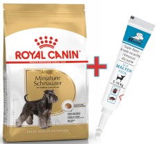 ROYAL CANIN Miniaturowy Schnauzer Adult 7,5kg + Krople na KLESZCZE GRATIS !!