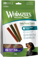 WHIMZEES Stix Pałeczka do zębów Gryzak dla psa XS 56szt.