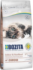 BOZITA Indoor / Sterilised Reindeer Renifer bez zbóż dla kota 2kg
