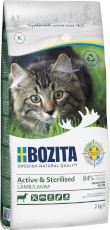 BOZITA Active / Sterilised Lamb Jagnięcina bez zbóż dla kota 2kg