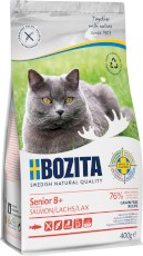 BOZITA Senior 8+ Salmon Łosoś bez zbóż dla kota 400g