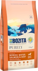 BOZITA Purely Adult Small Salmon / Beef bez zbóż dla psa 7,5kg