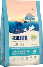 BOZITA Purely Adult Lamb Jagnięcina bez zbóż dla psa 2,5kg