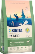 BOZITA Purely Adult Elk Łoś bez zbóż dla psa 2,5kg
