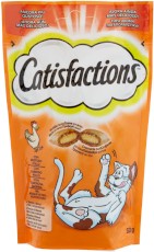 CATISFACTIONS Dreamies Chicken Przysmak z Kurczakiem dla kota 60g