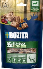 BOZITA Meaty Bites Mięsne Przysmaki Łoś / Kaczka dla psa 70g