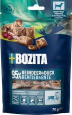 BOZITA Meaty Bites Mięsne Przysmaki Renifer / Kaczka dla psa 70g