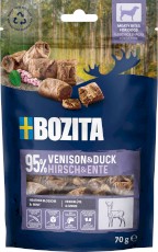 BOZITA Meaty Bites Mięsne Przysmaki Dziczyzna / Kaczka dla psa 70g