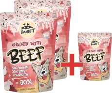 MR.BANDIT Chicken BEEF Kurczak Wołowina 2x380g +180g GRATIS!