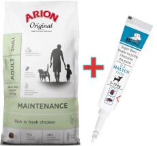 Arion Original Maintenance Adult Small Chicken 7kg + Krople na KLESZCZE GRATIS !!