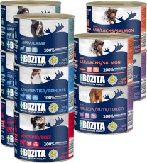 BOZITA Pate Pasztet bez zbóż dla psa Puszki 10x625g