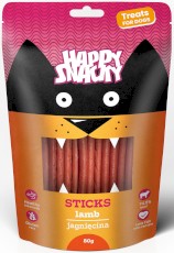 HAPPY SNACKY Treats Patyczki z Jagnięciny dla psa 80g