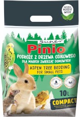 Super PINIO Compact Podłoże z drzewa osikowego 10l