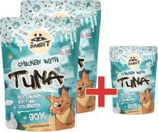 MR.BANDIT Chicken TUNA Kurczak Tuńczyk 2x380g +180g GRATIS!