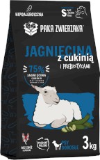 PAKA ZWIERZAKA Jagnięcina z Cukinią S bez zbóż 3kg