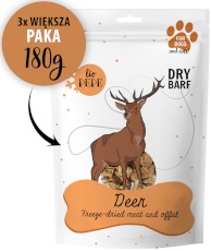 PAKA ZWIERZAKA Pepe Lio Deer Mięso Jelenia XL 180g